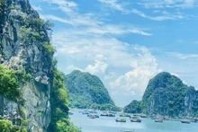 广宁省下龙湾美景。（图片来源：越通社）