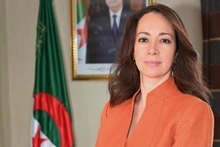 阿尔及利亚负责非洲事务的国务秘书塞尔玛·巴赫塔·曼苏里。（图片来源：al24news.dz）