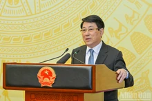 国家主席梁强在会上发表指导性讲话。