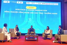 与会代表在研讨会上进行讨论。