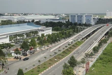 胡志明市高科技园区一角。