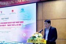 越南工贸部贸易促进局副局长裴光兴。（图片来源：工贸部）