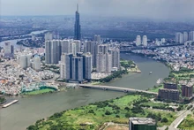 胡志明市一角。