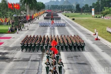 近1.6万名干部、战士参加国庆大阅兵总彩排。