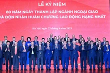 越共中央总书记苏林出席越南外交部门成立80周年纪念典礼【组图】