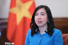 越南外交部副部长黎氏秋姮。（图片来源：越通社）