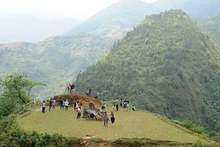 位于沙坝的吉吉村是游客来到老街时首选的旅游目的地之一。（图片来源：庆安摄）