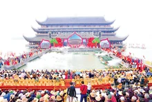 三祝寺一直以来吸引着大量游客前来参观、体验。