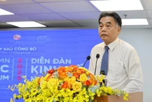 胡志明市人民委员会副主席阮禄河。（图片来源：组委会提供）