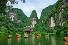 长安风景名胜区的自然景观。