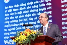 古巴驻越南大使罗赫利奥·波兰科·富恩特斯。(图片来源:越通社)