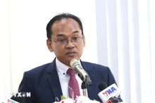 柬埔寨皇家科学院政治科学研究者申尚。（图片来源：越通社）