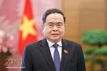 越南国会主席、国家选举委员会主席陈青敏。