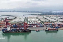 025年2月投入运营的朱莱国际港2号码头。