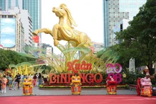 2026年丙午年春节阮惠花街将于2月15日19时正式开放，持续至2月22日21时。（日盛 摄）