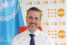 联合国人口基金（UNFPA）驻越南首席代表马特·杰克逊。