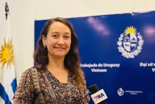 乌拉圭外交部副部长瓦莱里娅·苏卡西。（图片来源：越通社）