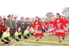 节庆日的欢乐时刻。（图片来源：玉林）