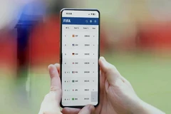 国际足联实时更新国家队排名