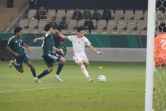 前锋阮廷北在2026年U23亚洲杯A组末轮对阵沙特阿拉伯队的比赛中，于下半场为越南队首开纪录。