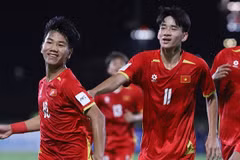 越南U17队历史上首次晋级U17世界杯。（图片来源：越南足球联合会）
