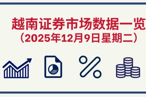 12月9日越南证券市场数据一览 【图表新闻】