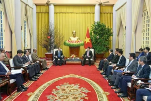 会见场面。（图片来源：政府门户网）