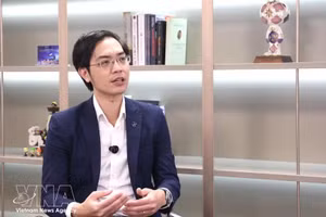 胡志明市国际金融中心执行机构副主席阮友勋。