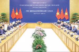 越中双边合作指导委员会第十七次会议。