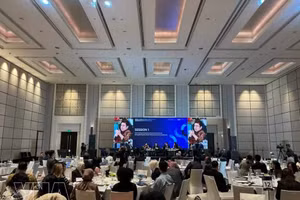 2026年东盟—韩国地区连接论坛现场。（图片来源：越通社）