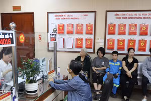 两级地方政府模式获得民群和企业的支持。（图片来源：越通社）