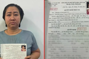 通缉犯黎氏黄莺。（图片来源：越通社）