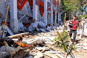 印度尼西亚地震造成至少1人死亡和1人受伤。