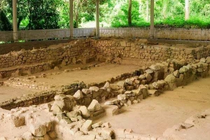 喔㕭-波栖考古遗址的一角。