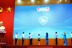 越南国家副主席武氏映春出席2026年儿童行动月启动仪式。