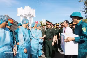 广宁省完成烈士遗骸DNA取样工作。（图片来源：越通社）