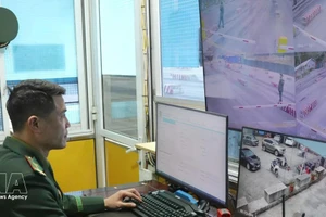 谅山省各口岸的货物贸易始终保持顺畅。