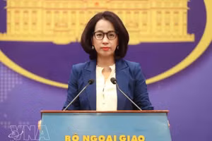 越南外交部发言人范秋姮。