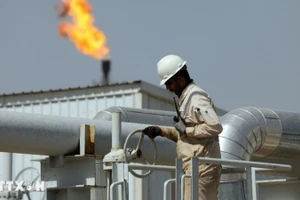 炼油厂的工人。（图片来源：THX/越通社）