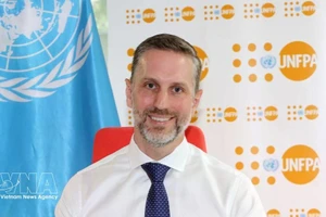 联合国人口基金（UNFPA）驻越南首席代表马特·杰克逊。