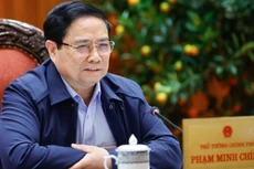 范明正总理主持会议。（图片来源：越南人民军队报）