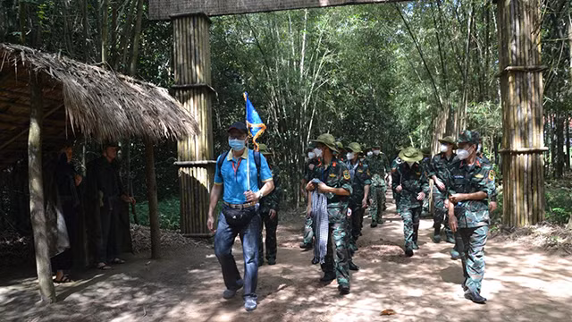 探索铜城铁壁的古芝地道（组图） ảnh 5