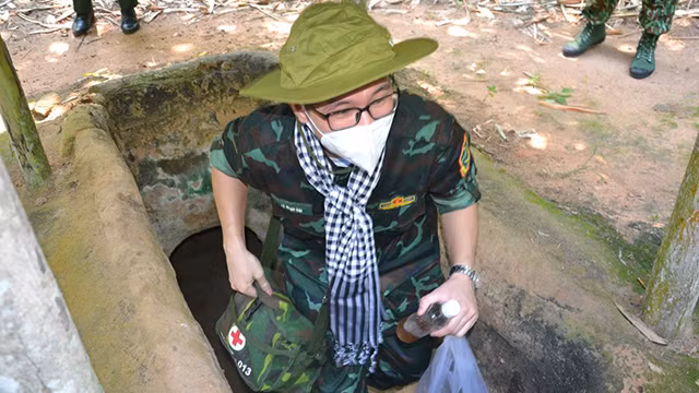 探索铜城铁壁的古芝地道（组图） ảnh 13