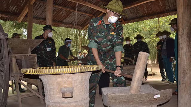 探索铜城铁壁的古芝地道（组图） ảnh 10