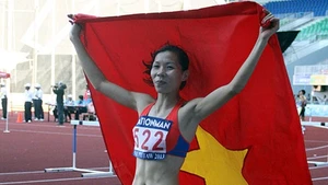 越南田径名将武氏香。