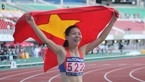 越南田径运动员武氏香。（图片来源：越南快讯报网）