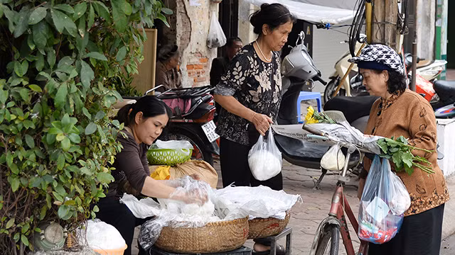 河内市腊月三十日的气氛（组图） ảnh 4