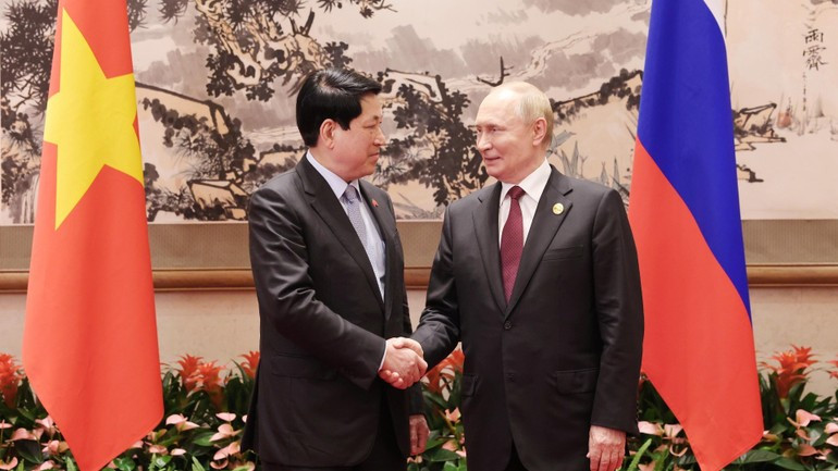 越南国家主席梁强会见俄罗斯总统普京【组图】 | Nhan Dan Online