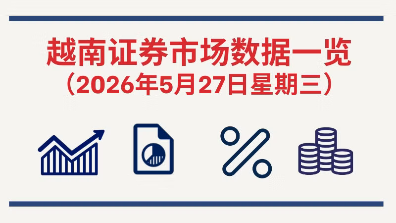 5月27日越南证券市场数据一览 【图表新闻】