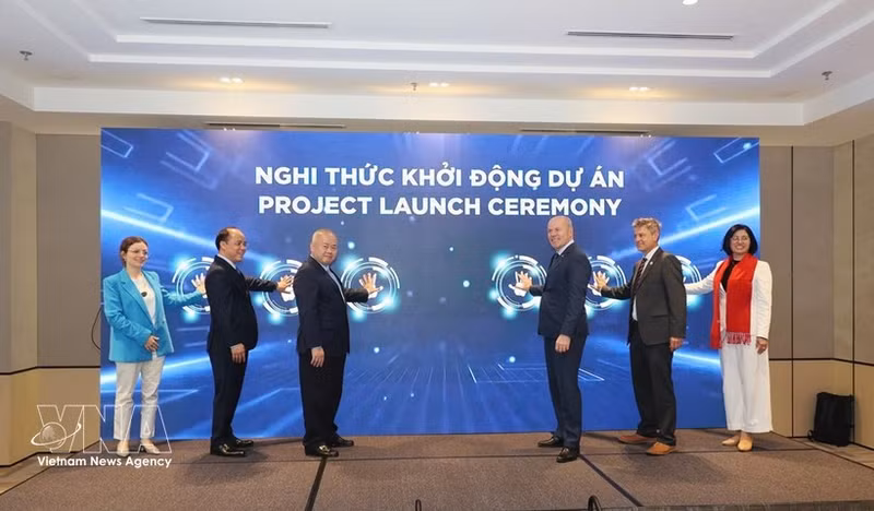 提升越南企业领导力项目启动。（图片来源：越通社）